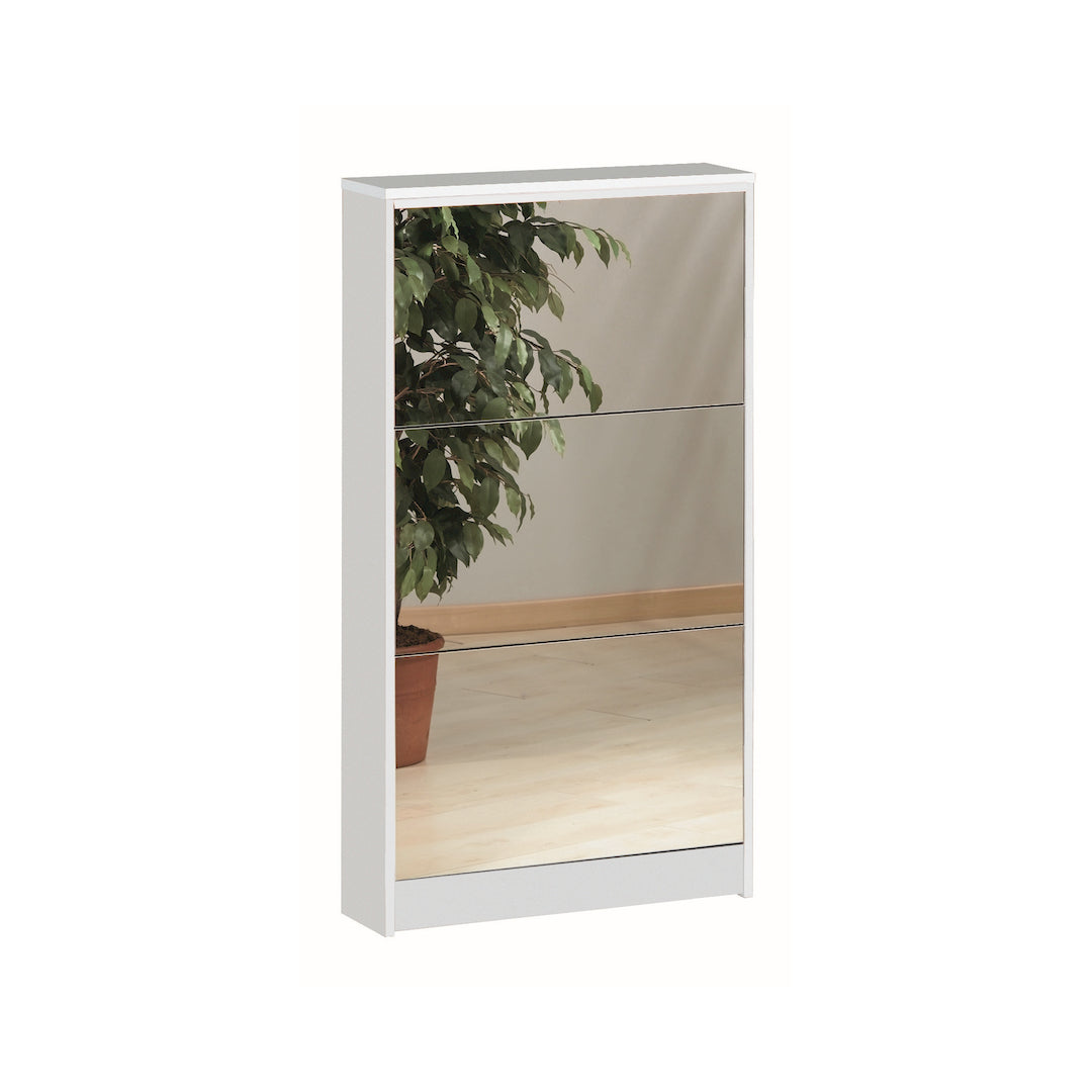 SHOE RACK WITH 3 MIRROR DOORS P.18 183SP-C