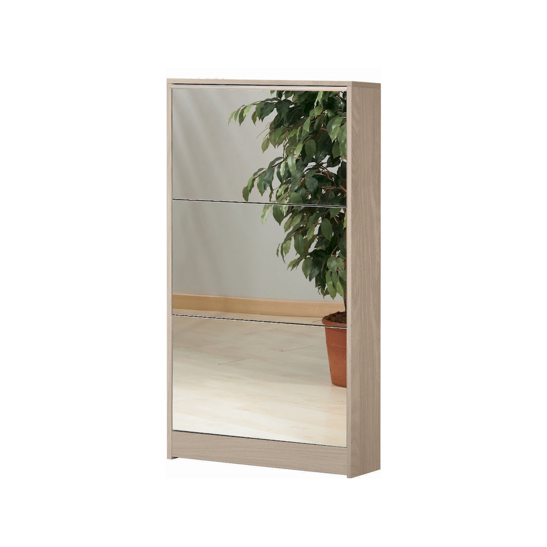SHOE RACK WITH 3 MIRROR DOORS P.18 183SP-C