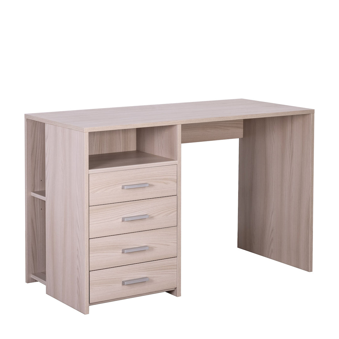 DESK 4 DRAWERS L120 SX KIT 719K-C