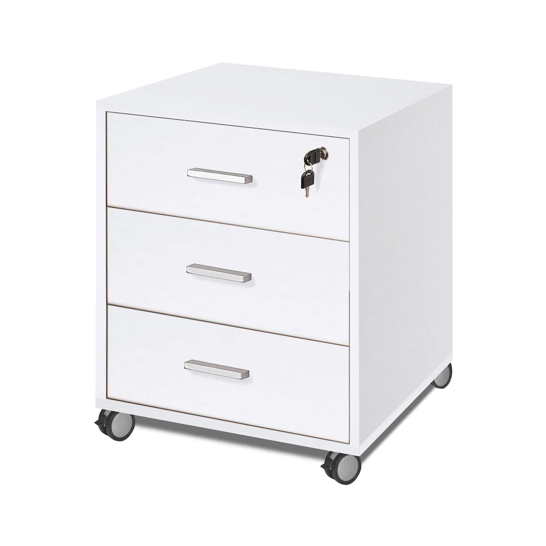 CABINET WITH 3 DRAWERS ON WHEELS 733-C