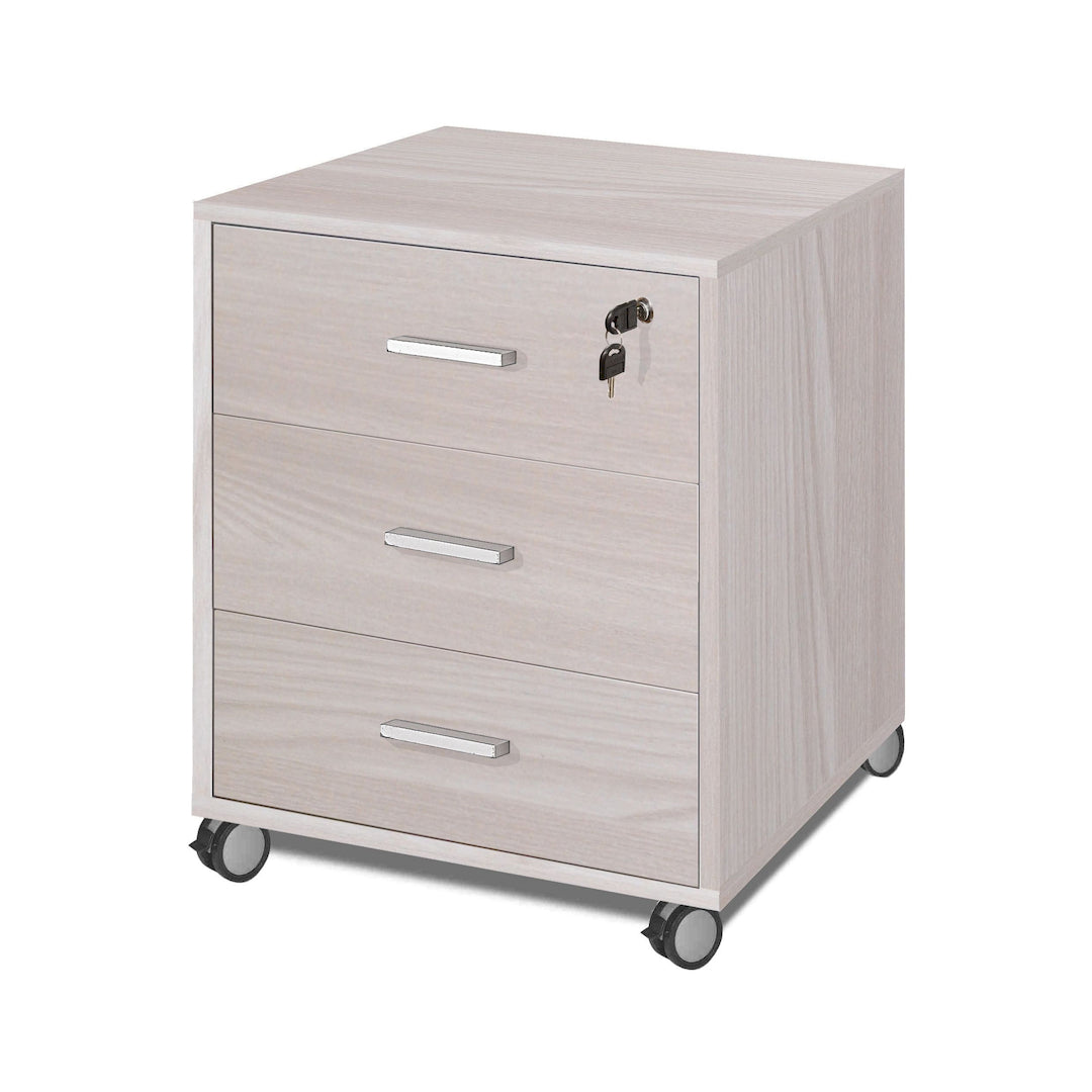 CABINET WITH 3 DRAWERS ON WHEELS 733-C