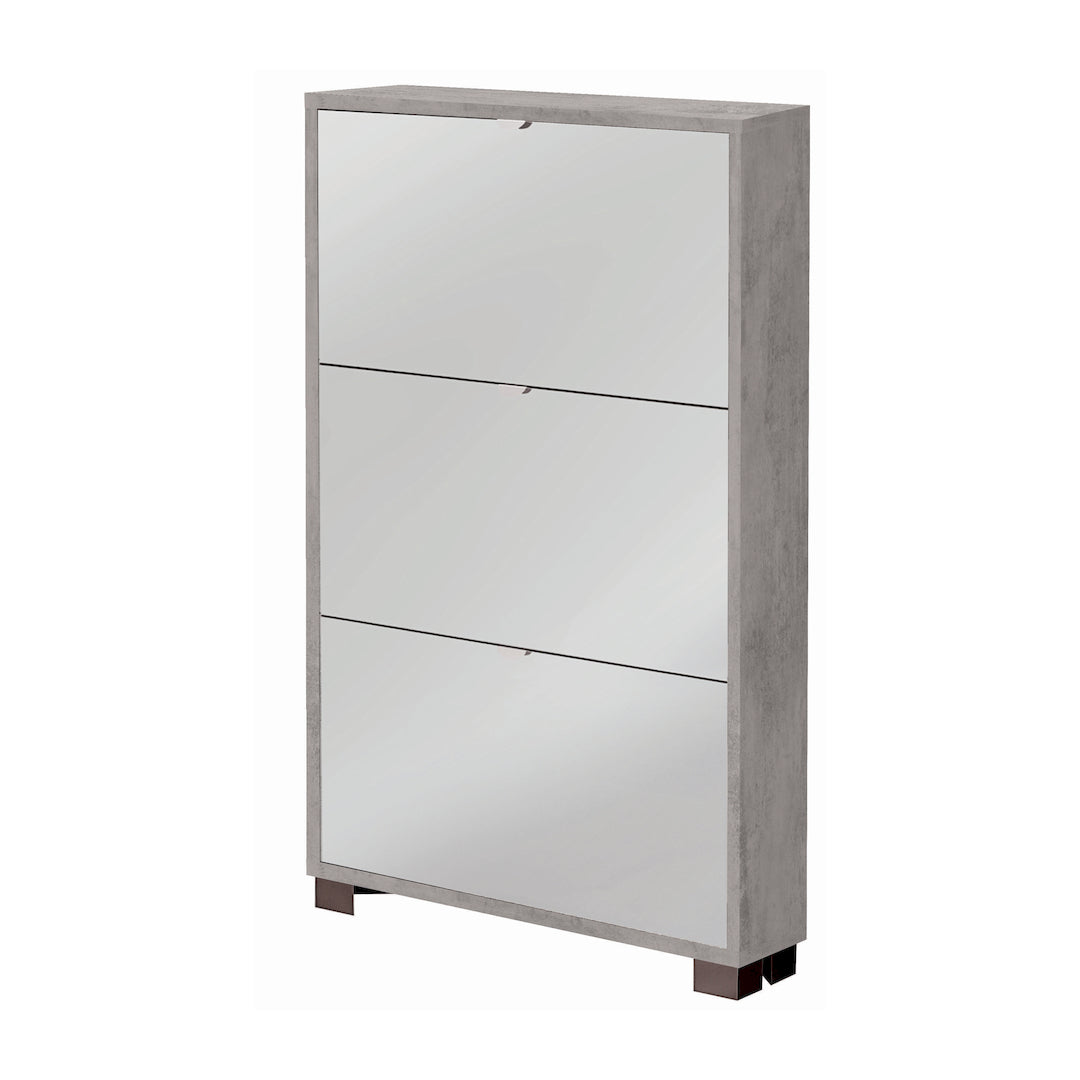 SHOE RACK WITH 3 MIRROR DOORS P.18 753SP-C