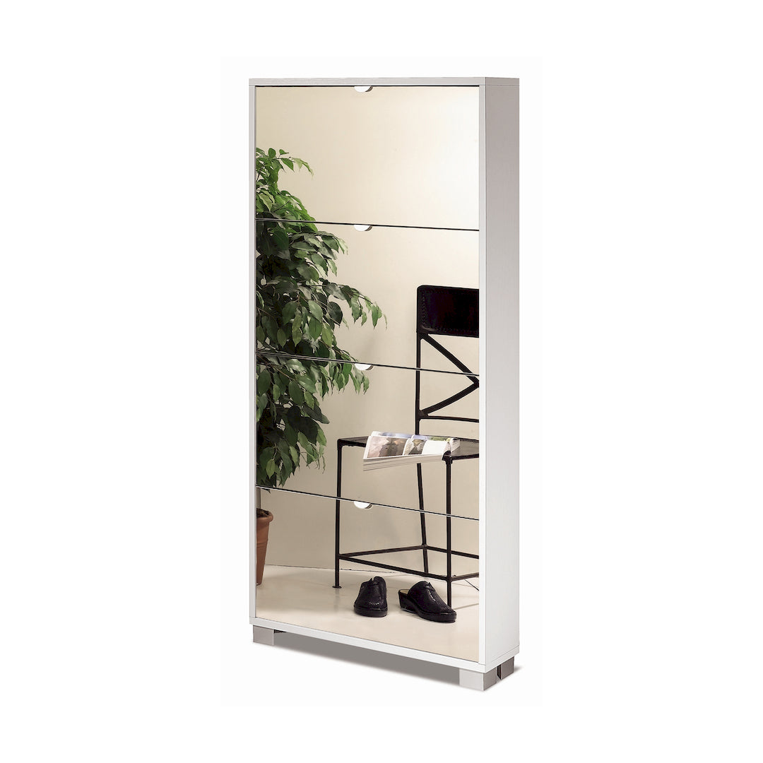 SHOE RACK WITH 4 MIRROR DOORS P.18 754SP-C