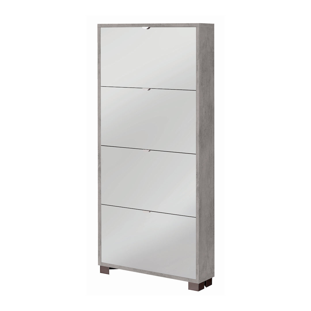 SHOE RACK WITH 4 MIRROR DOORS P.18 754SP-C