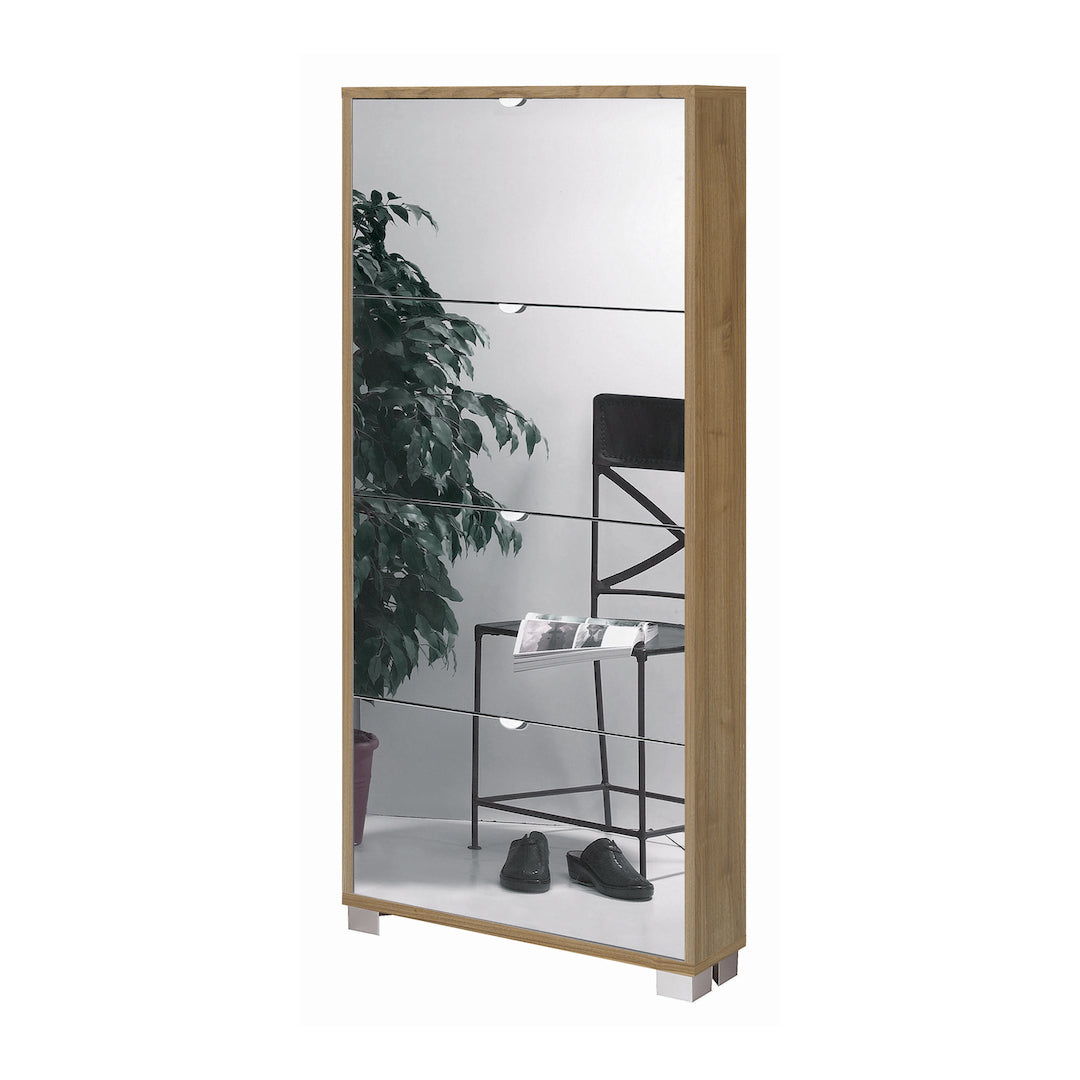 SHOE RACK WITH 4 MIRROR DOORS P.18 754SP-C