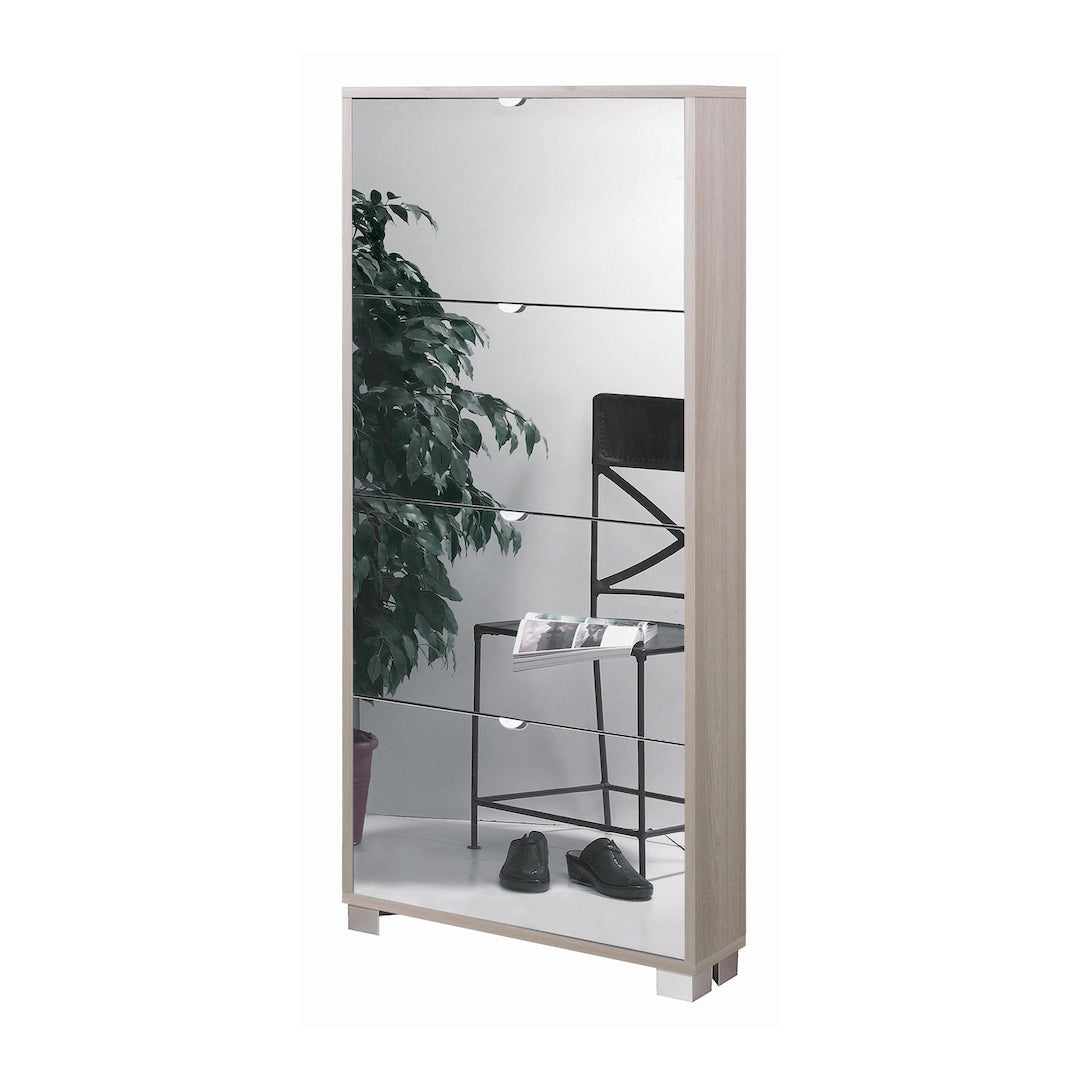 SHOE RACK WITH 4 MIRROR DOORS P.18 754SP-C