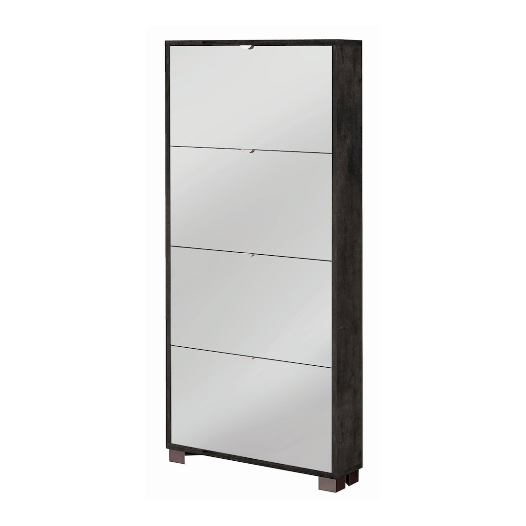 SHOE RACK WITH 4 MIRROR DOORS P.18 754SP-C