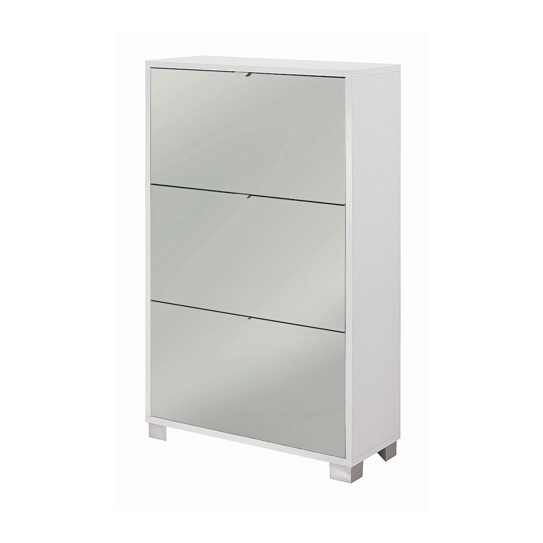 SHOE RACK WITH 3 MIRROR DOORS P.29 763SP-C