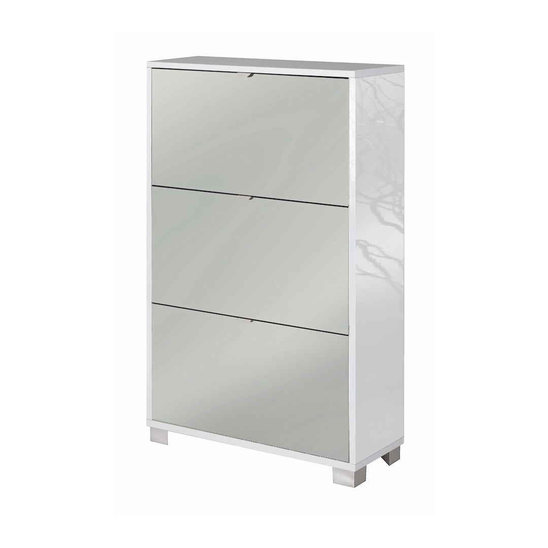 SHOE RACK WITH 3 MIRROR DOORS P.29 763SP-C