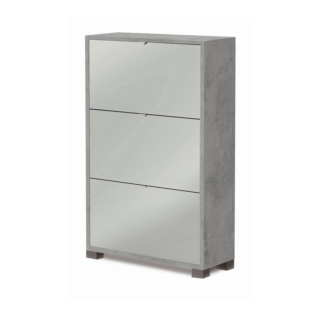 SHOE RACK WITH 3 MIRROR DOORS P.29 763SP-C