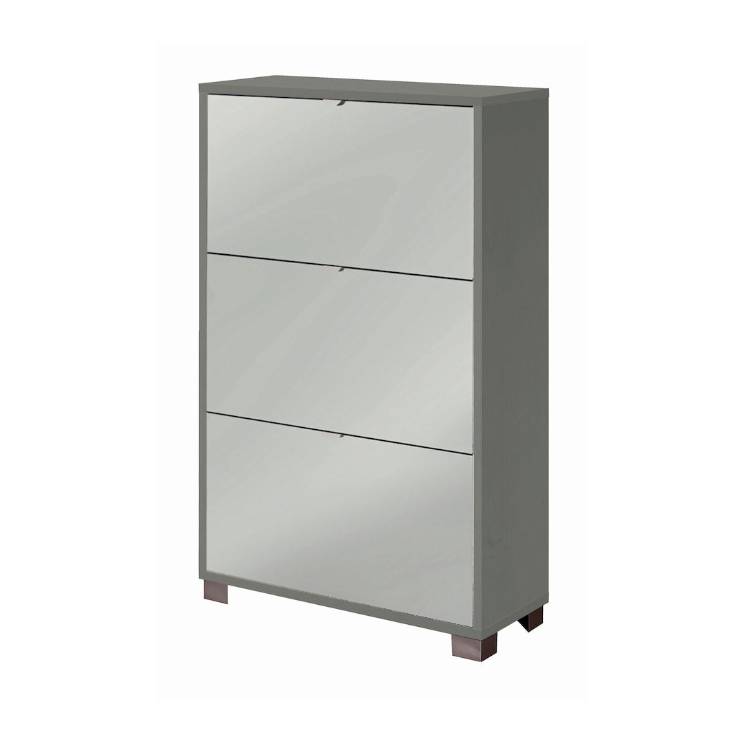 SHOE RACK WITH 3 MIRROR DOORS P.29 763SP-C