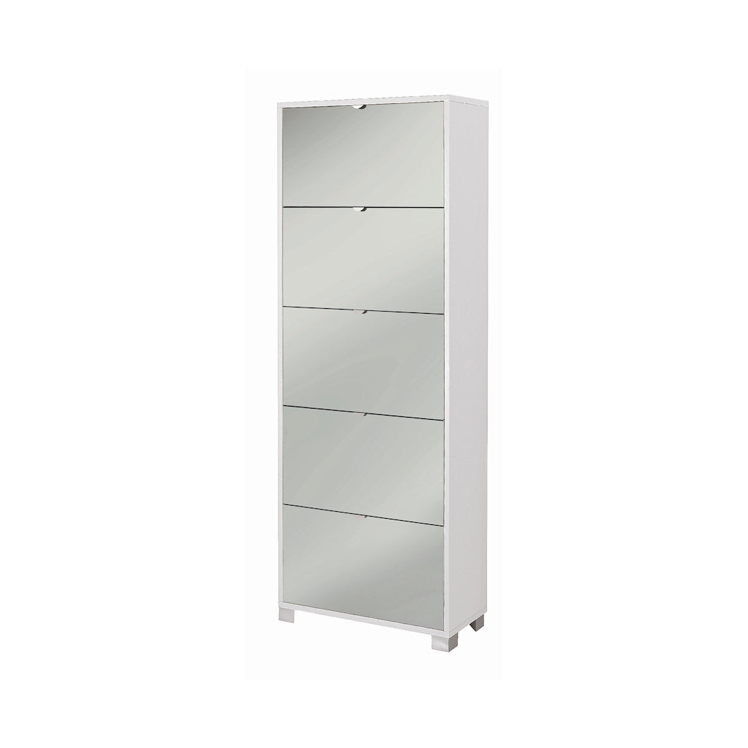 SHOE RACK WITH 5 MIRROR DOORS P.29 765SP-C