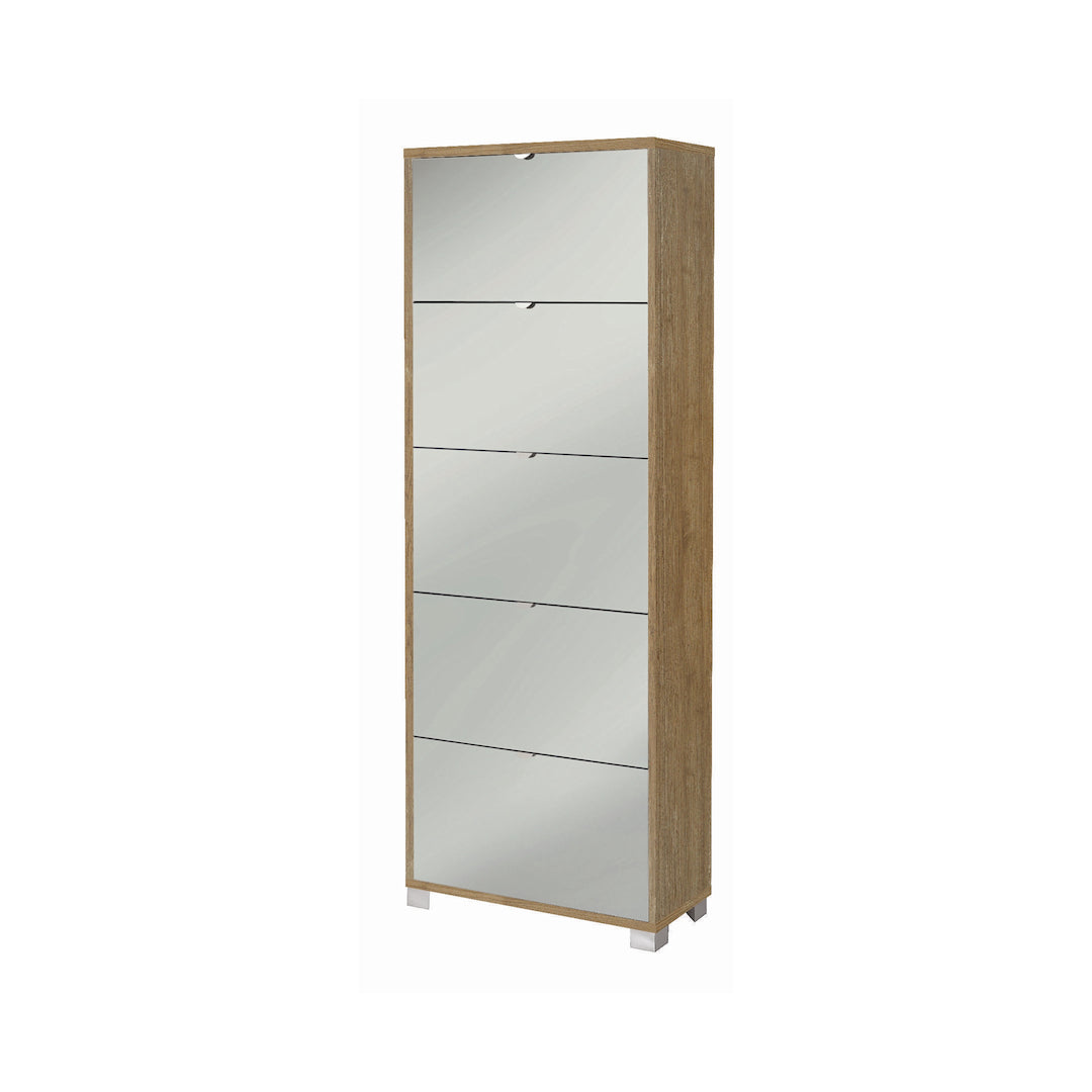SHOE RACK WITH 5 MIRROR DOORS P.29 765SP-C
