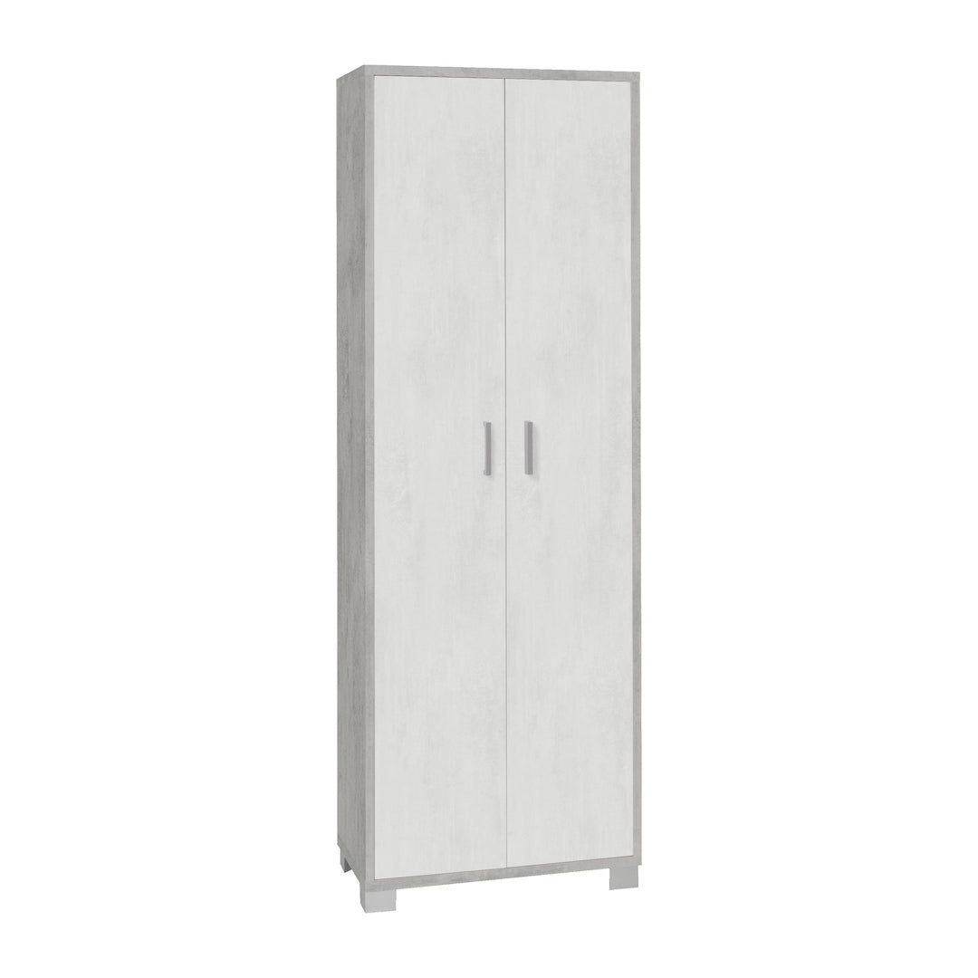 CABINET WITH 2 DOORS BROOM HOLDER 768PS-C