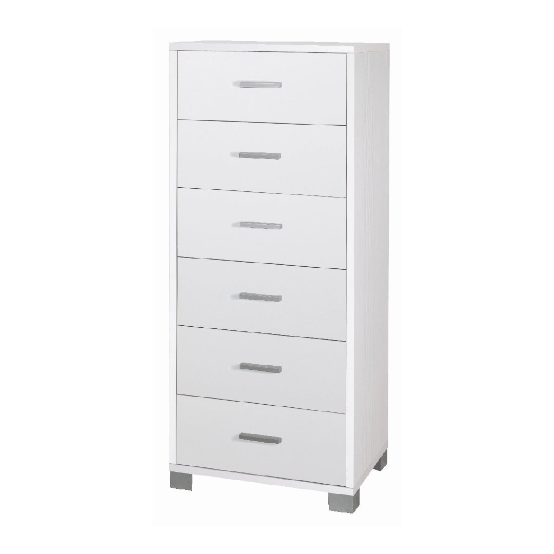 COMMODE CARRÉE 6 TIROIRS 771-C