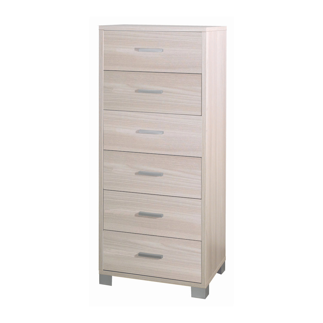 COMMODE CARRÉE 6 TIROIRS 771-C