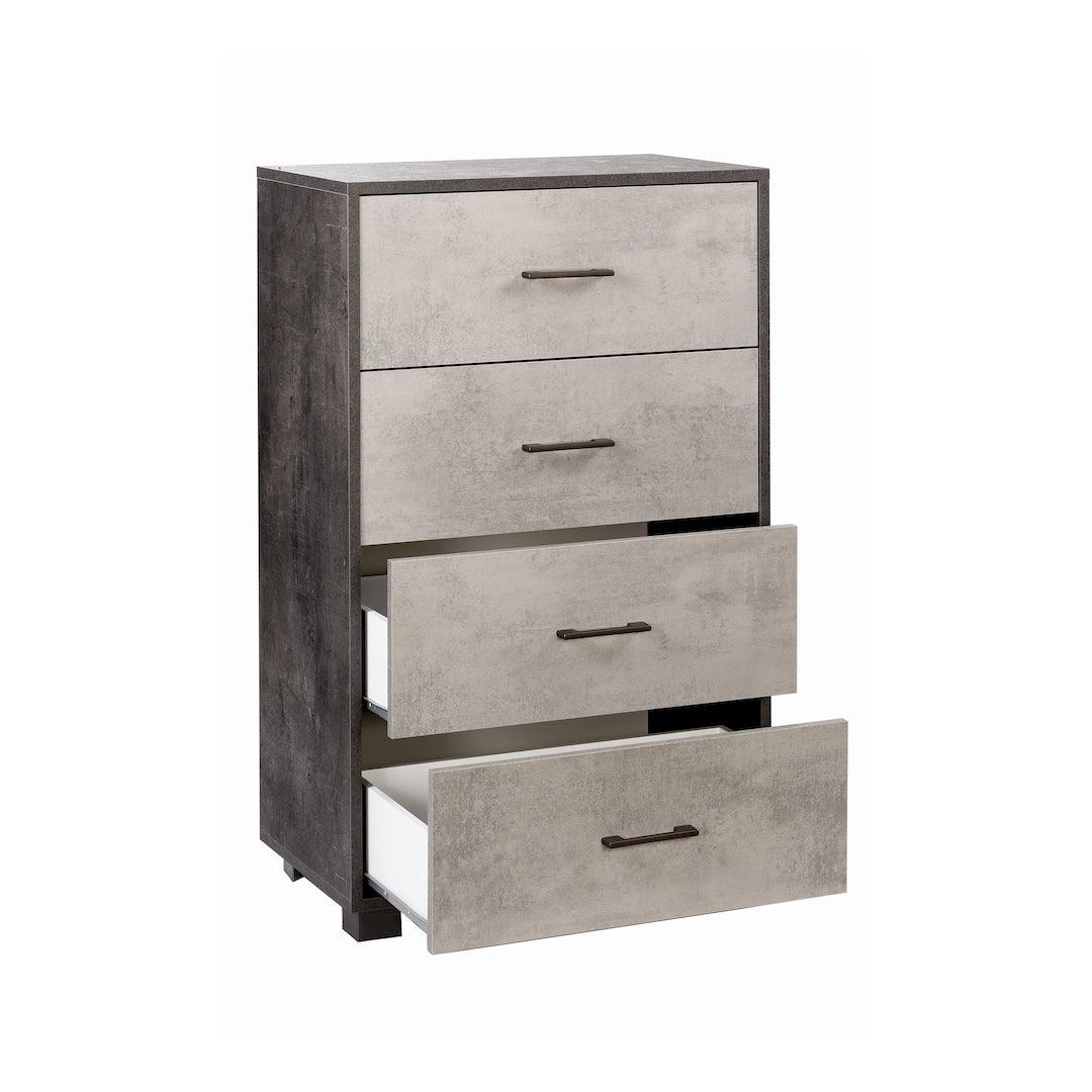 CABINET WITH 4 DRAWERS - KIT 774K-C