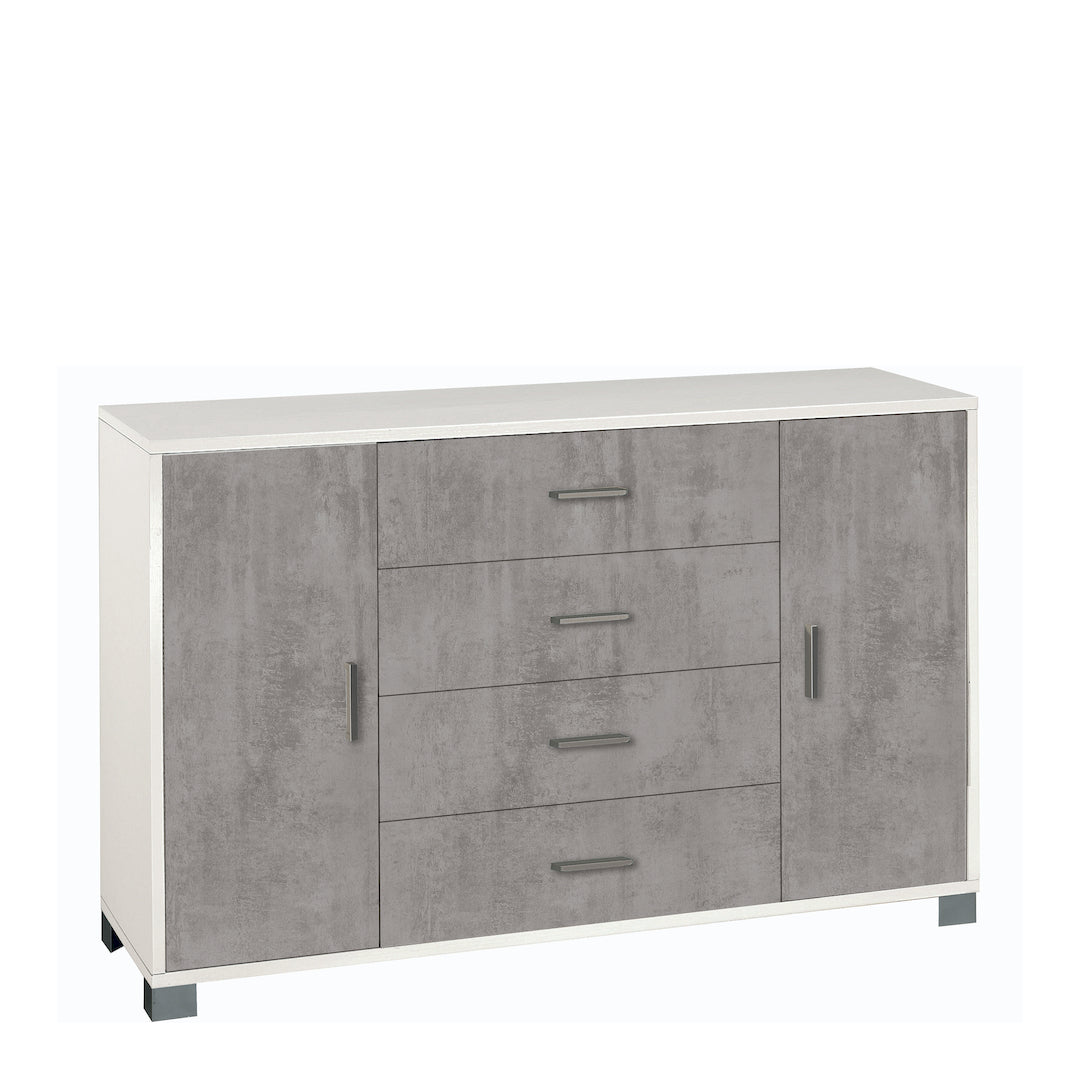 CABINET 2 DOORS 4 DRAWERS 775-C