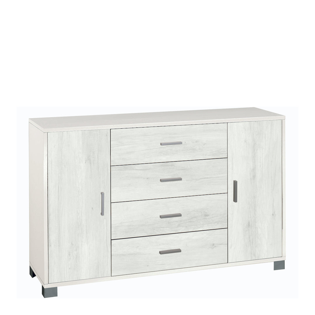 CABINET 2 DOORS 4 DRAWERS 775-C