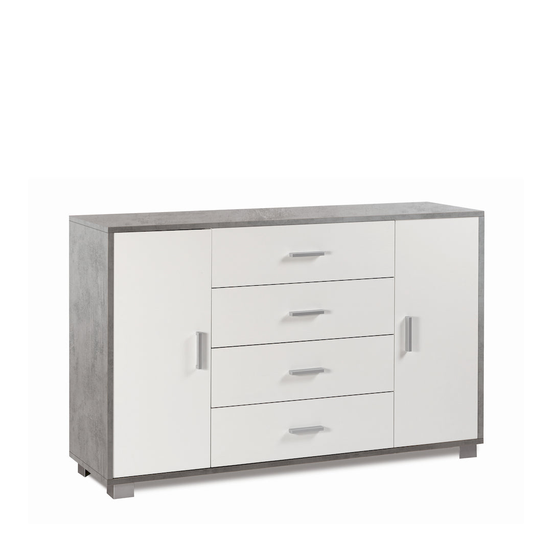 CABINET 2 DOORS 4 DRAWERS 775-C