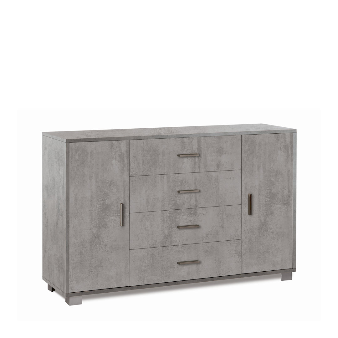 CABINET 2 DOORS 4 DRAWERS 775-C