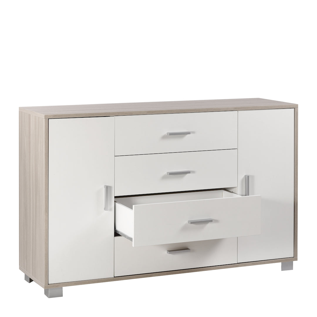 CABINET 2 DOORS 4 DRAWERS 775-C