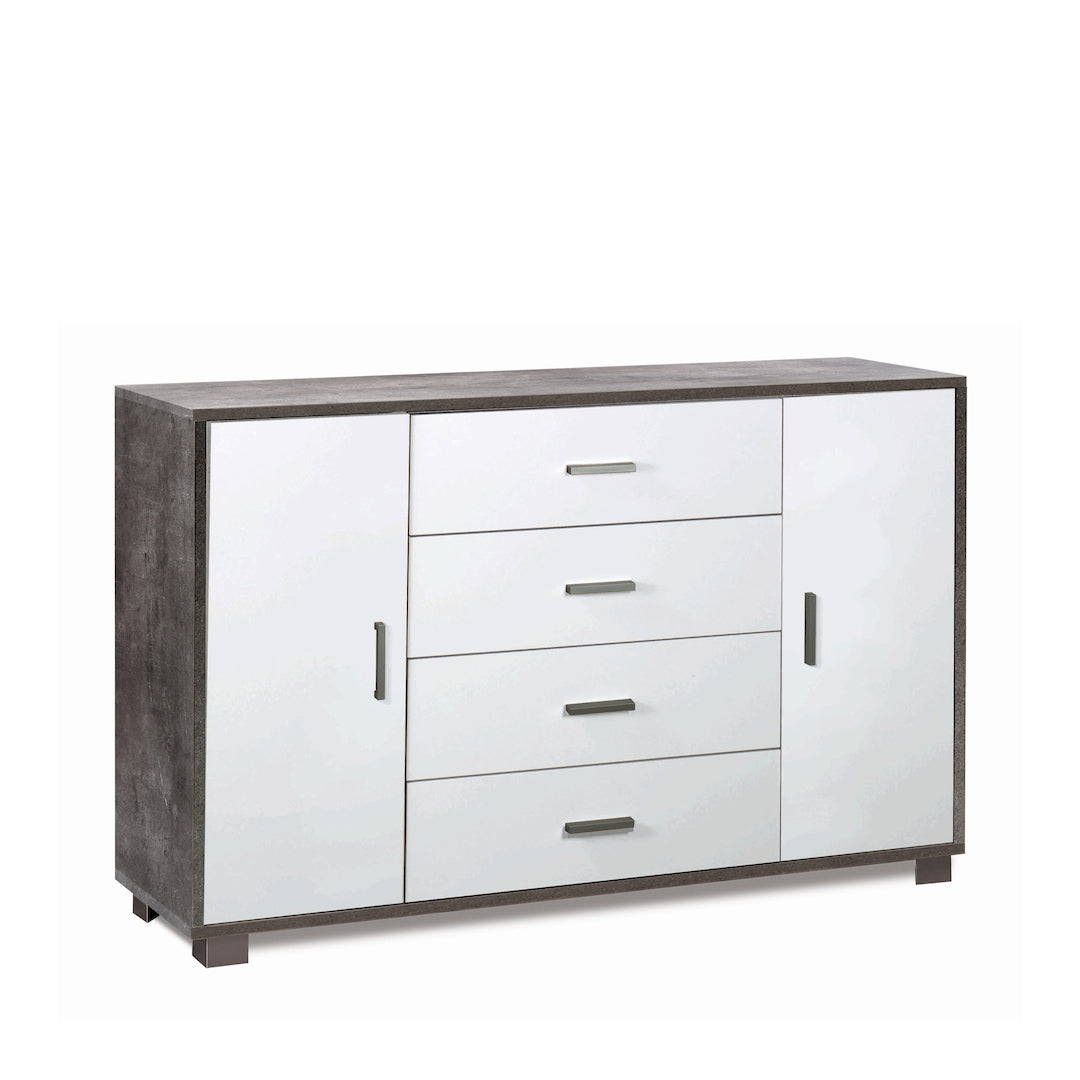 CABINET 2 DOORS 4 DRAWERS 775-C