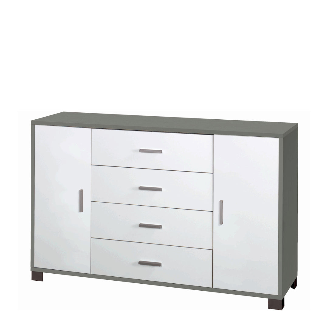 CABINET 2 DOORS 4 DRAWERS 775-C