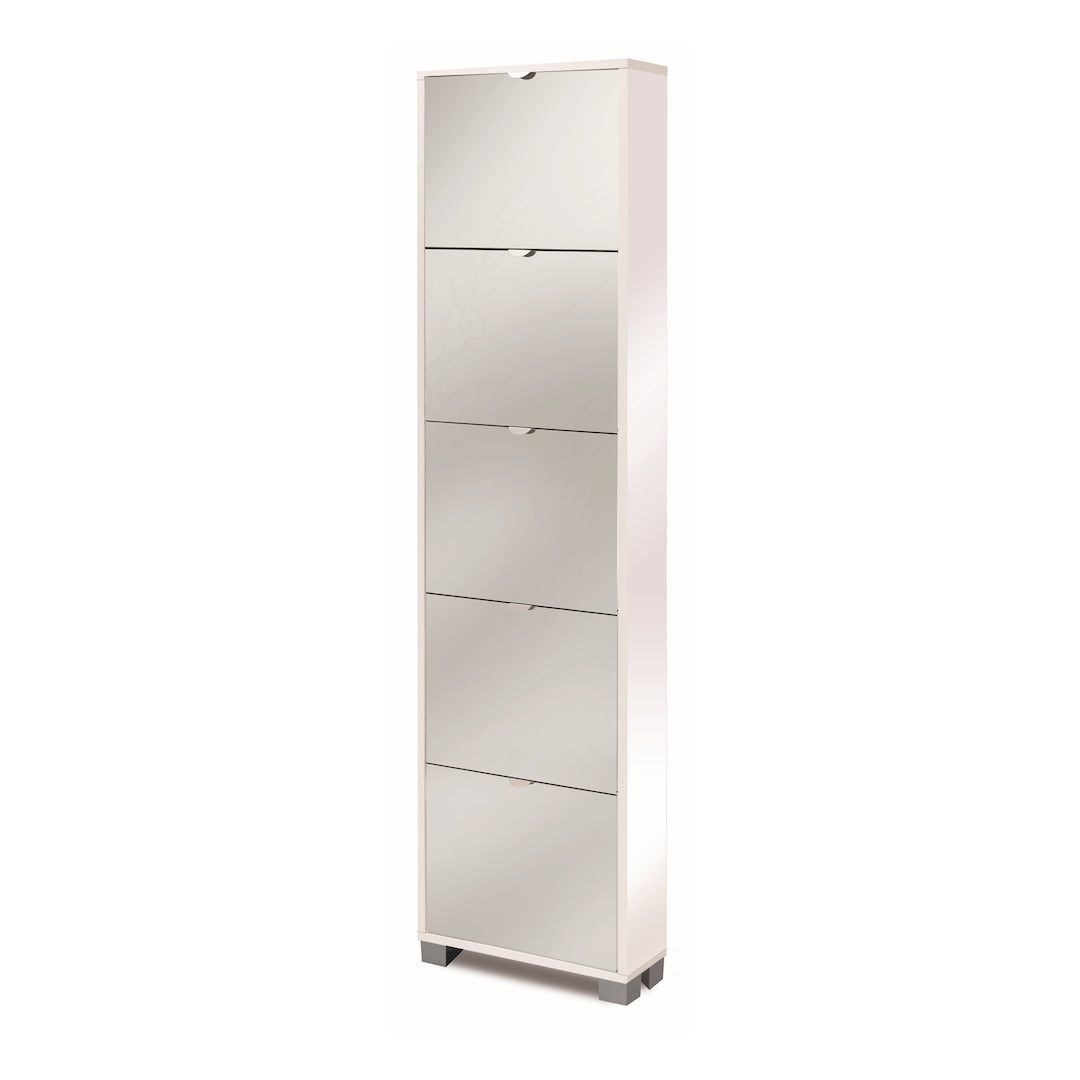SHOE RACK WITH 5 MIRROR DOORS P.18 785SP-C