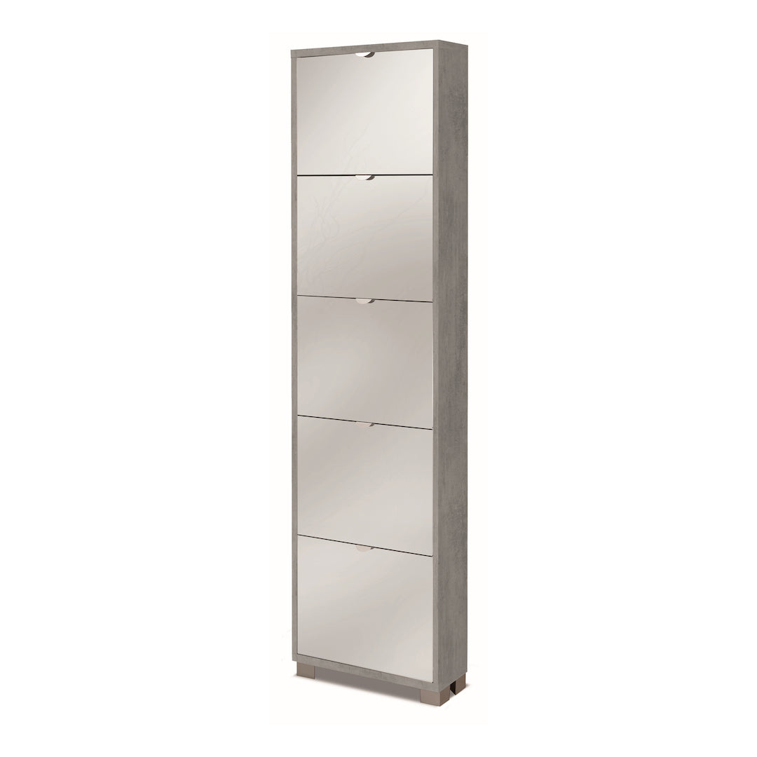 SHOE RACK WITH 5 MIRROR DOORS P.18 785SP-C