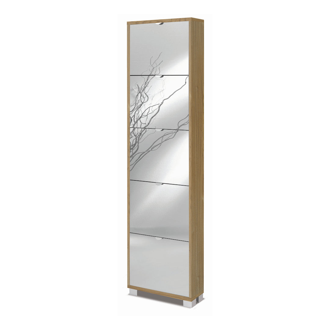 SHOE RACK WITH 5 MIRROR DOORS P.18 785SP-C