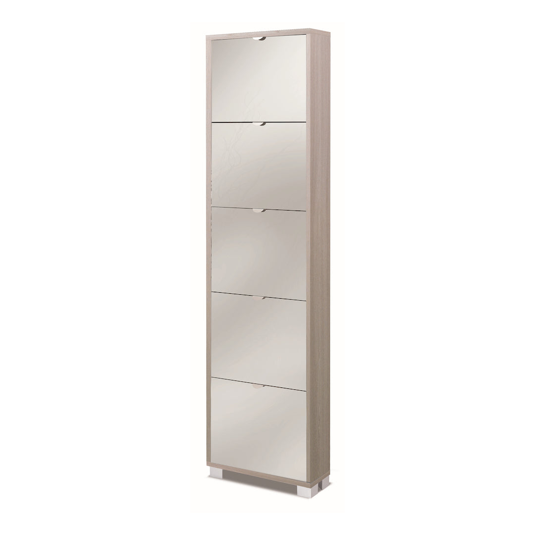 SHOE RACK WITH 5 MIRROR DOORS P.18 785SP-C