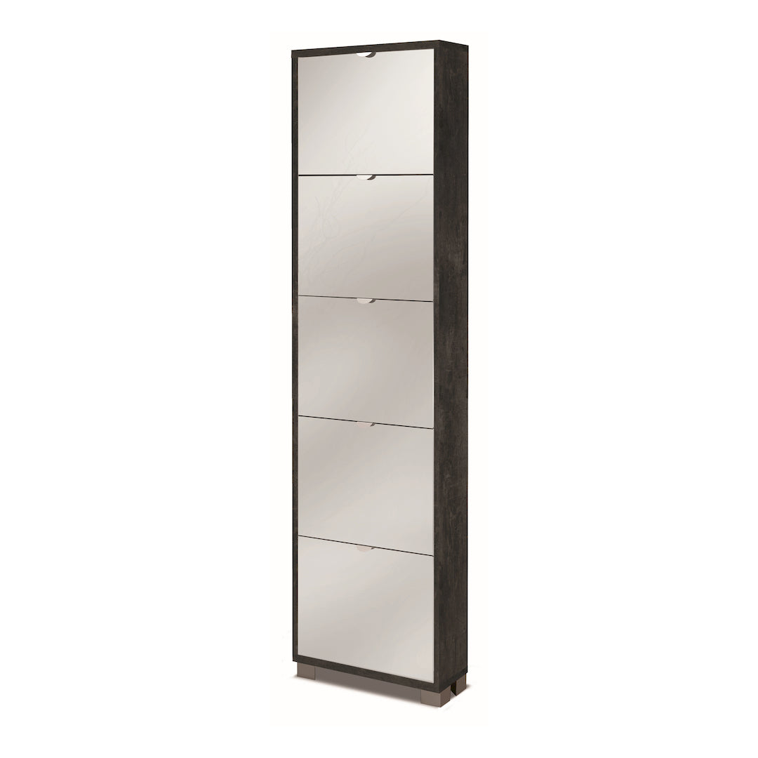 SHOE RACK WITH 5 MIRROR DOORS P.18 785SP-C
