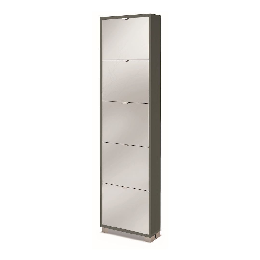 SHOE RACK WITH 5 MIRROR DOORS P.18 785SP-C