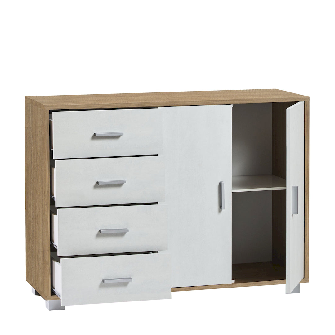 CABINET 2 DOORS 4 DRAWERS KIT 799K-C