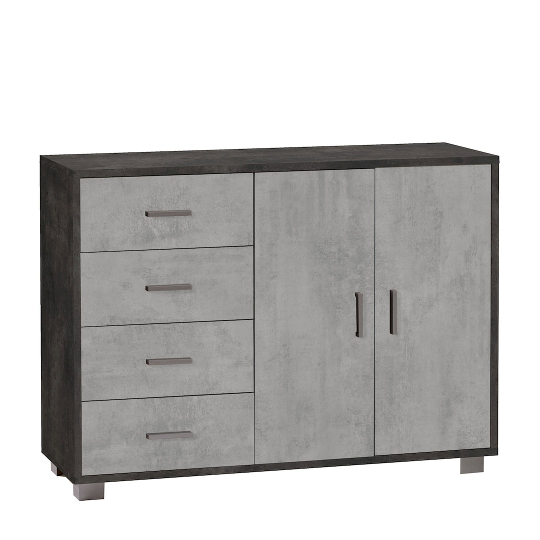 CABINET 2 DOORS 4 DRAWERS KIT 799K-C