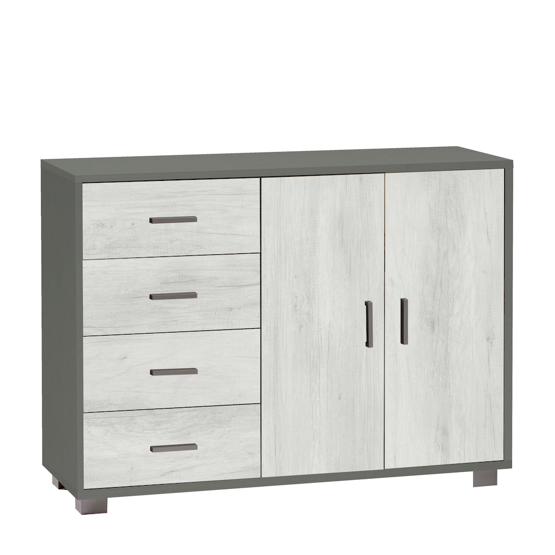 CABINET 2 DOORS 4 DRAWERS KIT 799K-C