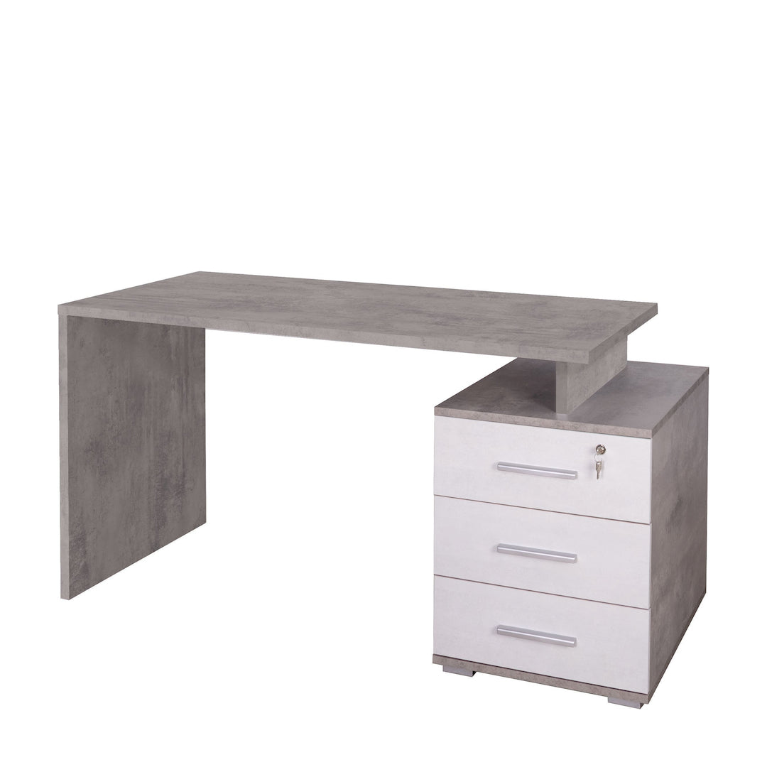 DESK L154 3 RIGHT DRAWERS KIT DB625K-C