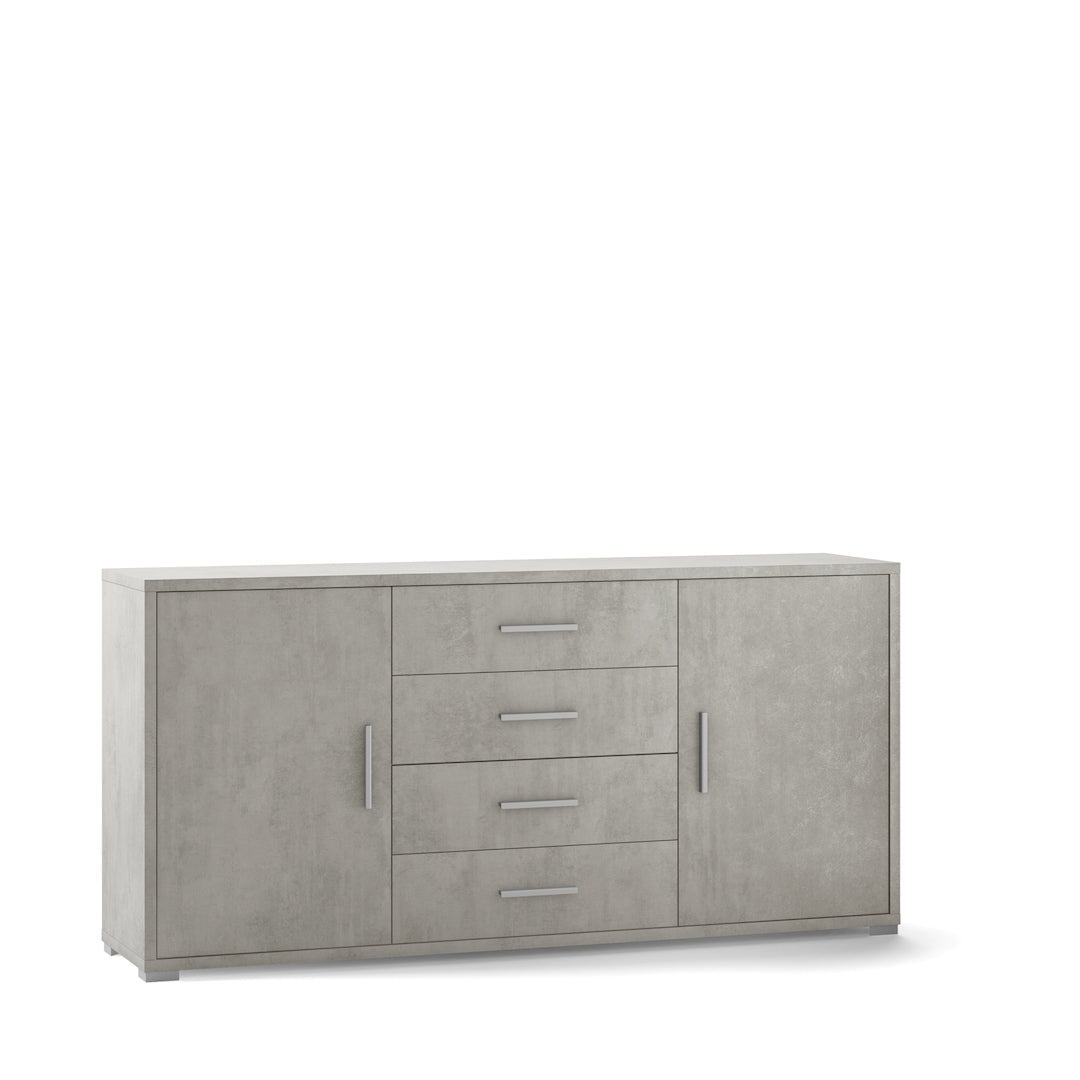 CABINET 2 DOORS 4 DRAWERS KIT DB804K-C