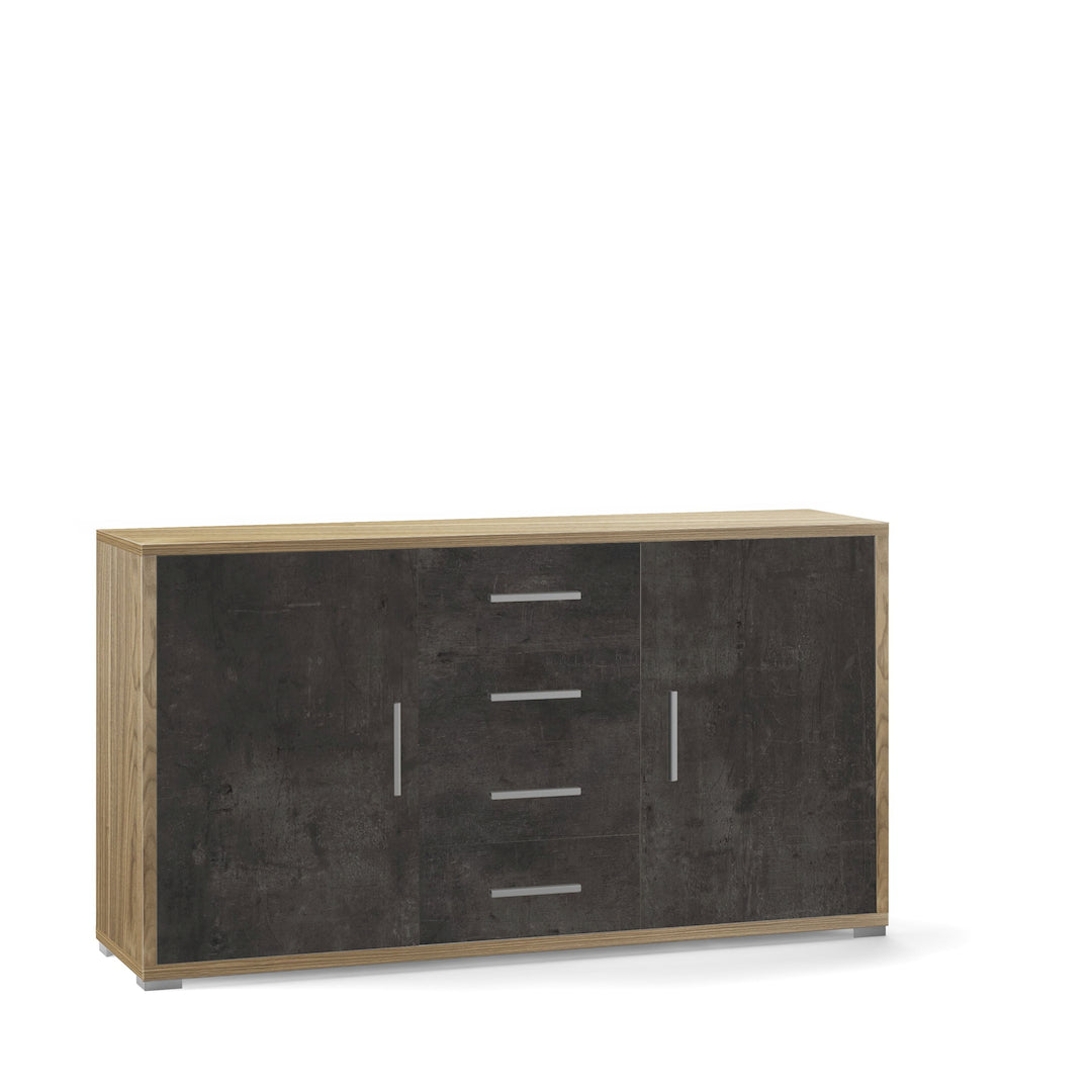 CABINET 2 DOORS 4 DRAWERS DB879-C