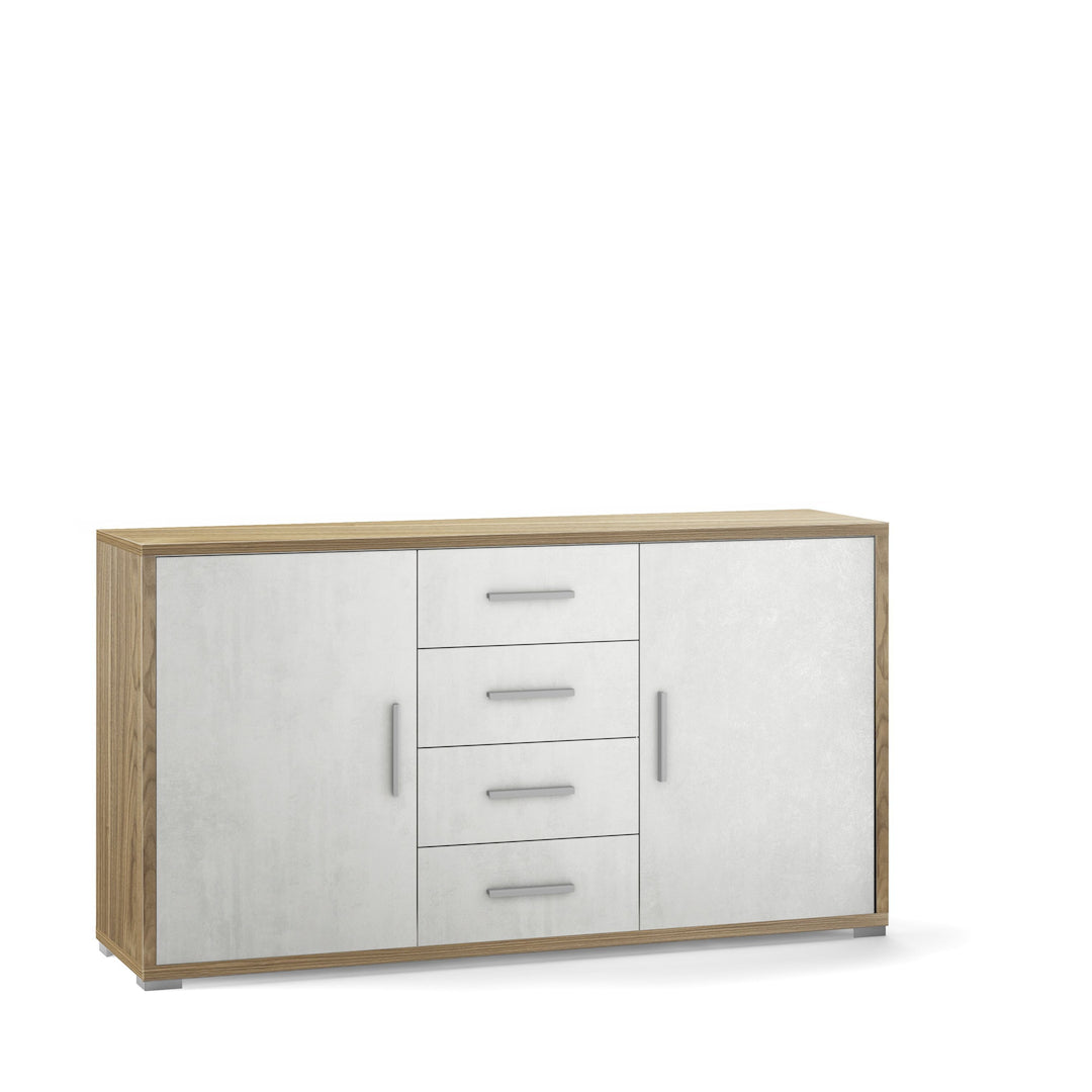CABINET 2 DOORS 4 DRAWERS DB879-C