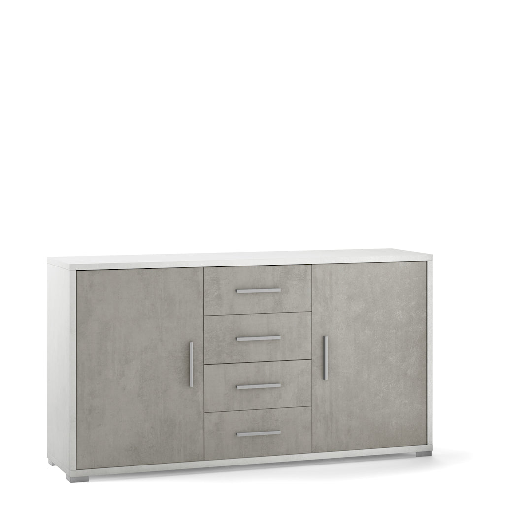 CABINET 2 DOORS 4 DRAWERS DB879-C