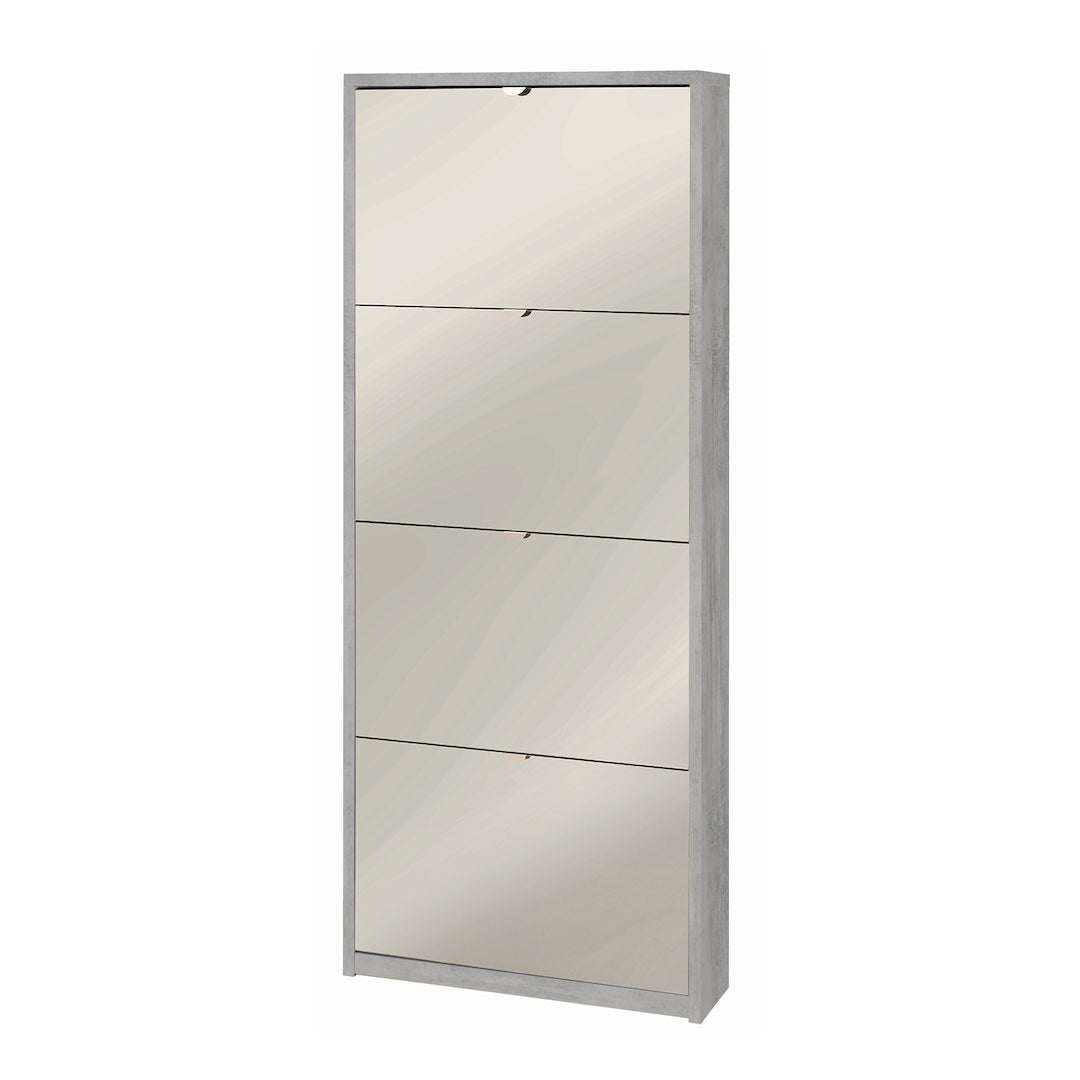 SHOE RACK WITH 4 MIRROR DOORS KIT SK554SPK-C