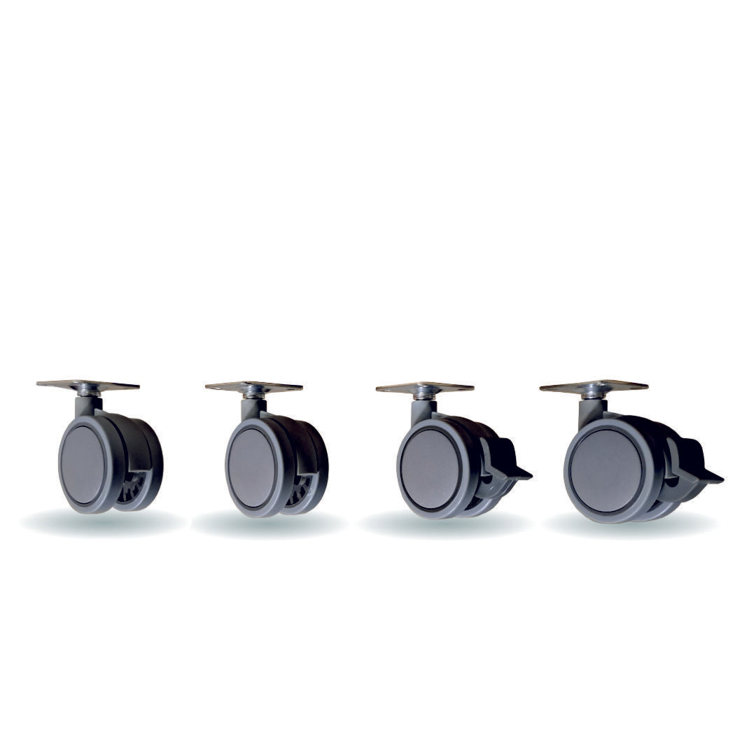 4 SWIVEL CASTORS