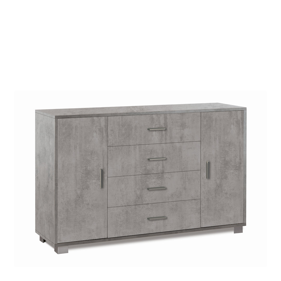 CABINET 2 DOORS 4 DRAWERS - KIT 775K