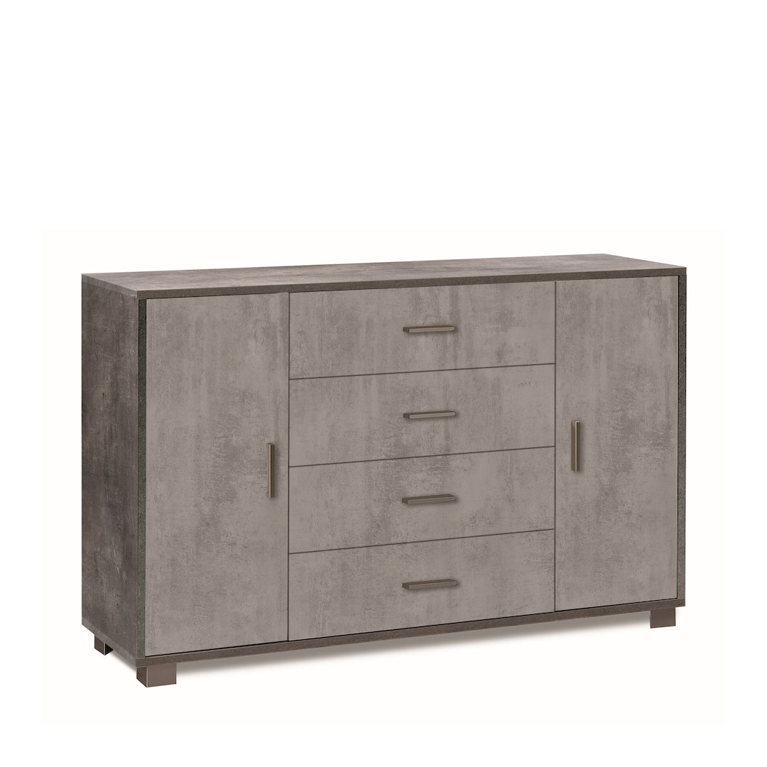 CABINET 2 DOORS 4 DRAWERS - KIT 775K