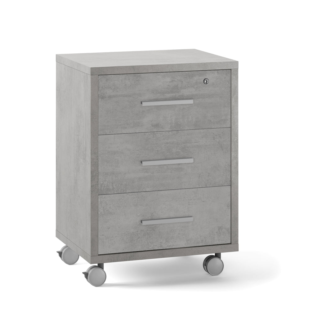 CABINET WITH 3 DRAWERS ON WHEELS DB733