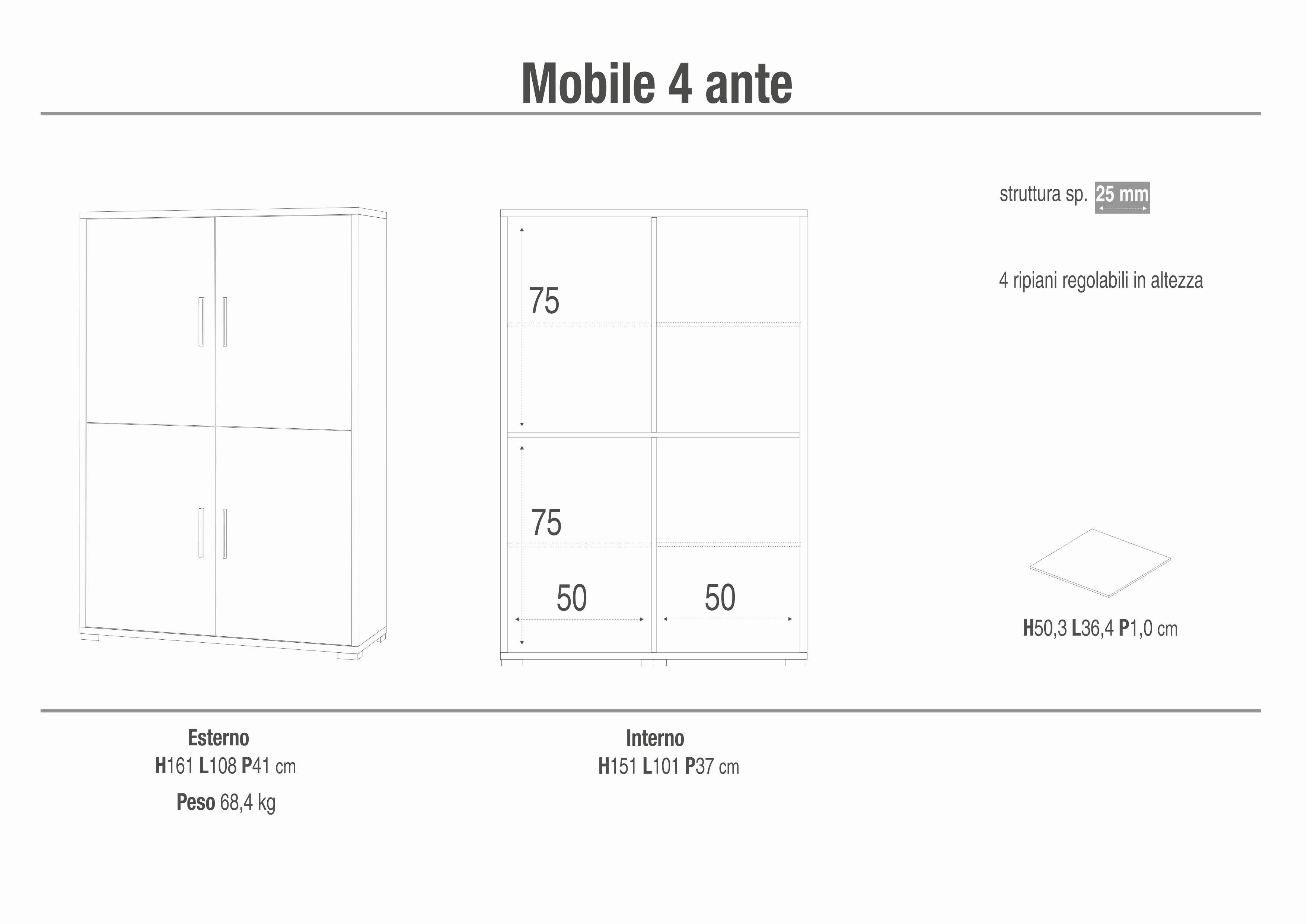 MOBILE 4 ANTE KIT DB834K