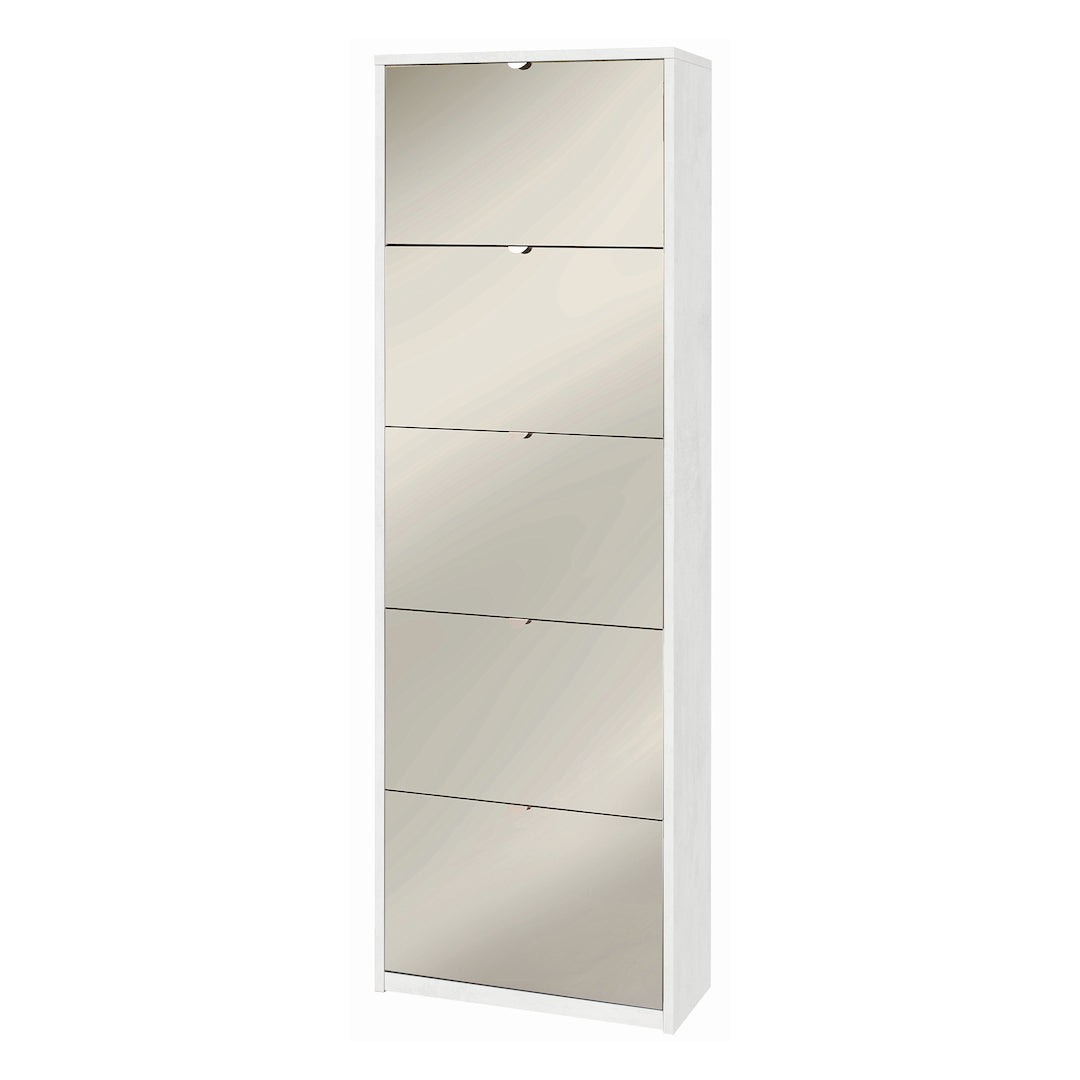 SHOE RACK WITH 5 MIRROR DOORS - KIT SK565SPK