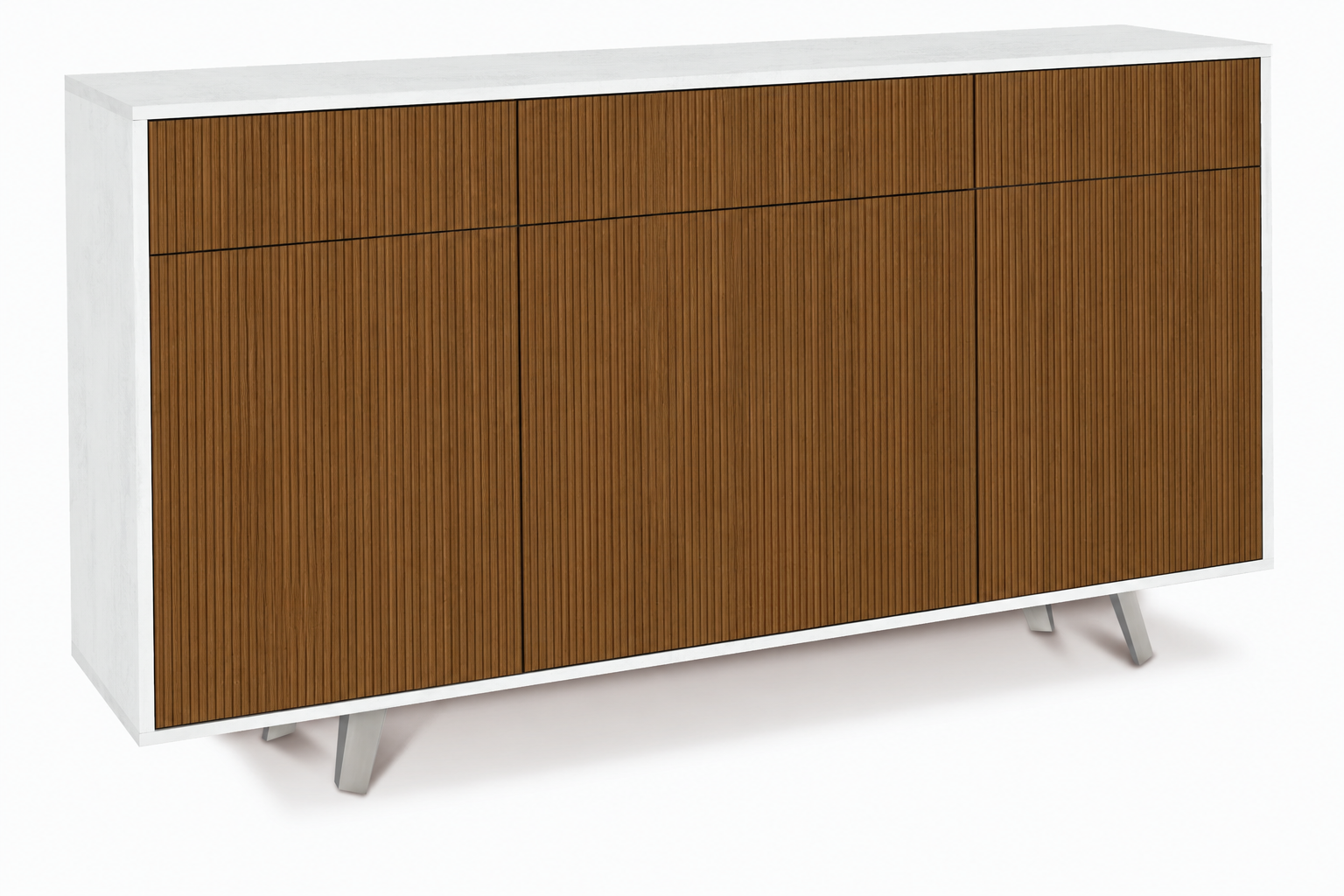 ARMOIRE 3 PORTES 3 TIROIRS KIT POUSSOIR 7076K